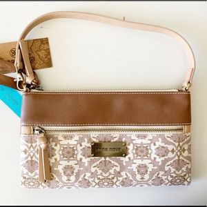 Neutral Brown Toned Clutch